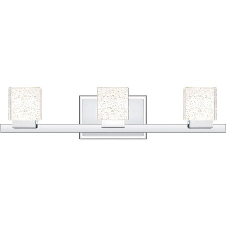 Quoizel Zola Bath 3 Light Led Polished Chrome PCZOL8622C